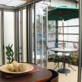 Zimaの庭　目隠しパネルと組合せて視線をカットし、落ち着いた空間に